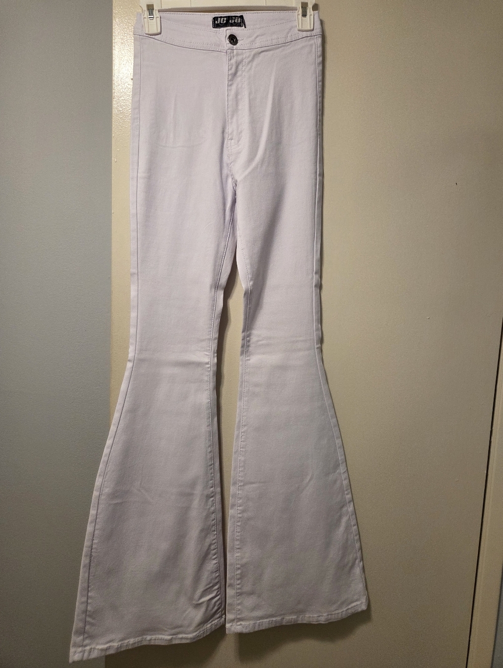 JC & JQ White Bell Bottom Stretch Pants